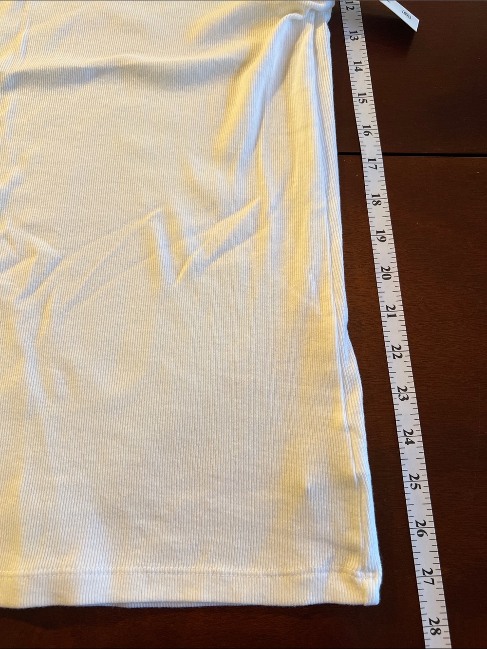NWT Terra & Sky White Scoop Neck Tank Top - Picture 4 of 5